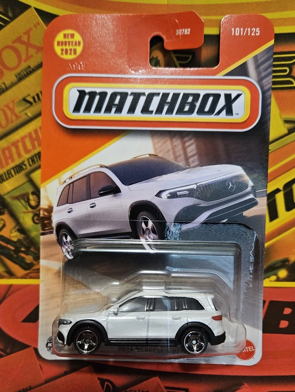 Matchbox Mercedes'Benz EQB White SUV Vehicle
